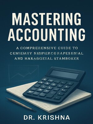 cover image of Mastering Accounting